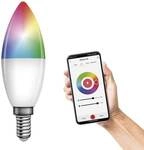 EMOS 1525501500 LED Lampe GoSmart Candle, E14, 4,8W (40W), 470lm, RGB, dimmbar,...