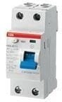 ABB F202F-40/0,03 FI-Schalter, Typ F, 40/0,03A, 2-Polig (2CSF202325R1400)