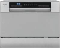 Exquisit GSP206-030D Tischgeschirrsp&uuml;ler, 55 cm breit, 6 Ma&szlig;gedecke, 7 Programme,