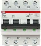 ABB DS203NCA-C32/0,03 Fehlerstrom-Leitungsschutzschalter, 3-Polig, 10kA, 32A, Typ A