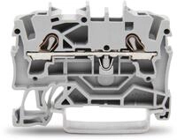 Wago 2002-1201 2-Leiter-Durchgangsklemme 0,25-4 mm&sup2;, grau