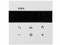 Gira 5393112 System 3000 Raumtemperaturregler Display, Flächenschalter, reinweiß