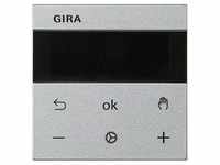 Gira 539326 System 3000 Raumtemperaturregler Display, System 55, Farbe Alu