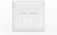 Assmann DN-93831 DIGITUS Frontplatte und Einbaurahmen f&uuml;r Multimedia / Keystone
