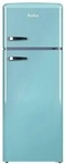 Amica DTR 374 190 T Stand Retro Kühl-Gefrierkombination, 55 cm breit, 206 L, Amica DTR 374 190 T Stand Retro Kühl-Gefrierkombination, 55 cm breit, 206 L,