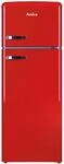 Amica DTR 374 190 R Stand Retro Kühl-Gefrierkombination, 55 cm breit, 206 L, Amica DTR 374 190 R Stand Retro Kühl-Gefrierkombination, 55 cm breit, 206 L,