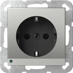 Gira 4170600 SCHUKO-Steckdose 16 A 250 V~ mit LEDOrientierungsleuchte und Shutter,
