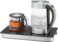ProfiCook PC-TKS 1056 Tee-/Kaffeestation, 3 IN 1 Station, edelstahl/schwarz (501056)