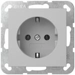 Gira 4188015 SCHUKO-Steckdose 16 A 250 V~, System 55, grau matt