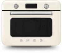 Smeg COF01CREU 50s Style Kombi-Tisch-Dampfbackofen, Multifunktion, Umluft, Grill, 3