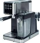 ProfiCook PC-ES-KA 1266 Espresso-Kaffeemaschine, 1350W, mit Milchsch&auml;umfunktion, 1,2