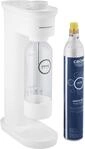 GROHE Blue Fizz Wassersprudler, Basic Starter Set, inkl. 1 Trinkflasche und 1x CO₂,
