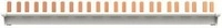 ABB PSc1/24/10N Phasenschiene, 1Phase+N 24Pins, 2-Polig, 63 A (2CDL210331R1012)