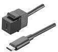 Bachmann 917.121 USB Keystone Typ C 3.1, schwarz