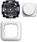Busch-Jaeger 6523 UJ-214-102 Drehdimmer LED, Reflex Si, Komplettset, alpinwei&szlig;