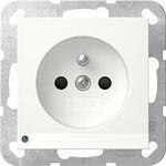 Gira 448927 Steckdose mit Erdungsstift 16 A 250 V~, LED-Orientierungsleuchte und