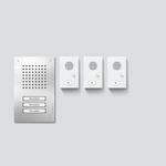 Siedle SET CLAB 850-3 E/W T&uuml;rsprech-Set Audio, Bus-System, 3 Ruftasten, 3
