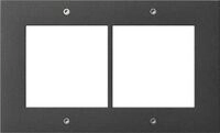 Gira 850267 Designrahmen f&uuml;r T&uuml;rstation, Aufputz, 2fach, TX_44, anthrazit
