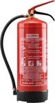 Gloria PD 6 GA Pulver-Feuerl&ouml;scher mit Manometer und Wandhalter (002111.2046)