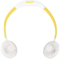 Unold 86690 Breezy White Nackenventilator, 1,2W, 3-stufige Geschwindigkeitsregelung,