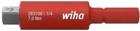 Wiha SB 2831-08 slimVario&reg; electric Adapter 1/4 Zoll, rot (43139)
