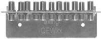 Axing QEW 11-50 Erdungswinkel, Vodafone, 11fach, zweireihig,