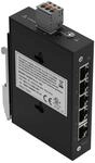 Wago 852-111/000-001 Industrial-Eco-Switch, 5 Ports, 100Base-TX, schwarz