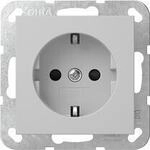 Gira 4755015 SCHUKO-Steckdose 16 A 250 V~ mit Shutter, ohne Befestigungskrallen