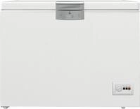 Beko HSM22340 Stand Gefriertruhe, 110,5 cm breit, 230 L, Schnellgefrieren, LED