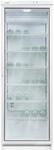 Exquisit GKS350-1-GT-280D Glast&uuml;r-K&uuml;hlschrank, 60 cm breit, 320l, wei&szlig;