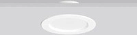 RZB HB 801 LED Einbau-Downlights, 13W, 930lm, 3000K, wei&szlig; (901695.002)