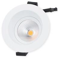 The Light Group Downlight SLC ONE SOFT R68-83 WH 620TED 3000K CRI90 IP44 36&deg;, 8W,