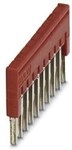 Phoenix Contact FBS 10-3,5 Reihenklemmen, Steckbr&uuml;cke, 17,5A, 10-Polig, rot