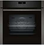 Neff B6ACJ7AG3 N50 A+ Einbaubackofen, 59,4 cm breit, 71 L, Pyrolyse, 7 Heizarten,