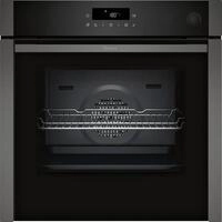 Neff B6AVJ7AG3 N50 A+ Einbaubackofen, 59,4 cm breit, 71 L, Pyrolyse, 8 Heizarten,