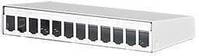 METZ CONNECT Modul AP-Geh&auml;use 12 Port, unbest&uuml;ckt, reinwei&szlig; (130861-1202-E)