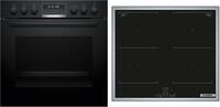Bosch HND677LS62 EEK: A+ Einbau-Herd-Set mit Induktionskochfeld (HEG578BB4 +