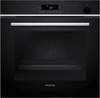 Siemens HR532GBS3 iQ300 A+ Einbaubackofen mit Dampfunterst&uuml;tzung, 60 cm breit, 71 L,