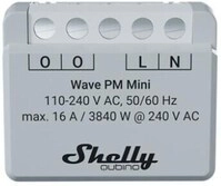 Shelly Qubino Wave PM Mini Z-Wave Leistungsmesser, 1 Kanal, 16 A (Shelly_W_PM_Mini)