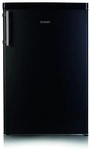 DOMO DO91124 Stand K&uuml;hlschrank mit Gefrierfach, 55 cm breit, 108L, schwarz matt
