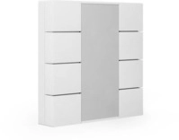 MDT 55 Serie .02 KNX Taster, 8-fach, reinwei&szlig; matt (BE-TA5508.02)