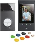 Bticino FlexONE Videosprechanlagen-Set mit T&uuml;rstation LINEA3000 Black +