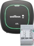ABL Pulsar Dienstwagen Wallbox Bundle Ladestation 11kW Kabel+MID Meter, schwarz