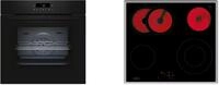 Neff BTX46PB0 N30/N50 A+ Backofen-Set mit Elektrokochfeld (B2CCJ7AK3+T16SBN1L0), 60