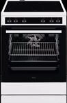 AEG CCB6206ABW EEK: A Standherd mit Glaskeramikkochfeld, 60 cm breit, 73 L, 7