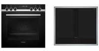 Siemens PQ521VA2ZM Herdset mit Induktionskochfeld (HE578GBS4, EY645CXB6E), 60 cm