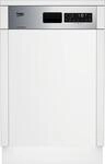 Beko BDSS28040XQ Teilintegrierter Geschirrsp&uuml;ler, 45 cm breit, 10 Ma&szlig;gedecke,...