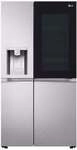 LG GSXE90MBDD Stand Side-by-Side Kombination Door in Door, 91,3 cm breit, 628 L,