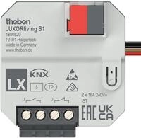 Theben LUXORliving S1 Schaltaktor 1-fach, Unterputz, Smart Home (4800520)