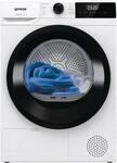 Gorenje DHNE83 EEK:C 8 kg W&auml;rmepumpentrockner, 59,5 cm breit, AutoDrain, TwinAir,